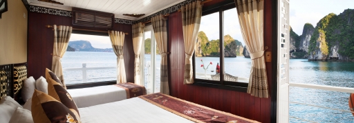 Tour Hạ Long 2 ngày 1 đêm - ngủ tàu Apricot Hạ Long Luxury Cruise (8)