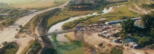 Cầu Mường Thanh - sông Nậm Rốn