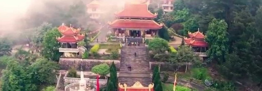 Danh thắng Tây Thiên nhìn từ trên cao