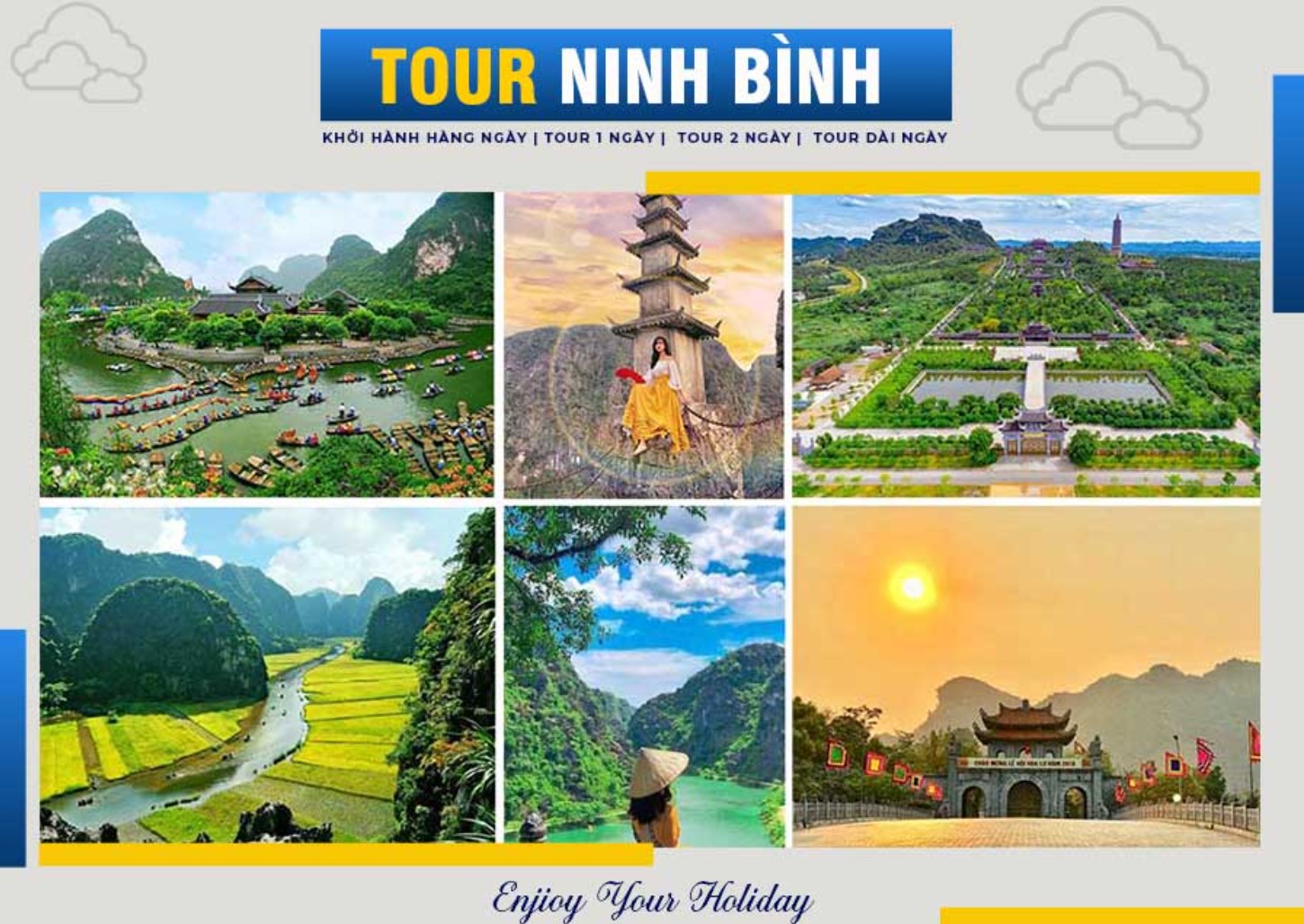 Tour ghép Ninh Bình hàng ngày từ Hà Nội