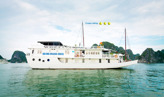 Tour Hạ Long 2 ngày 1 đêm - ngủ tàu Dragon Gold