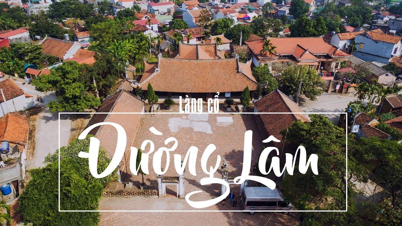 Toàn cảnh làng cổ Đường Lâm