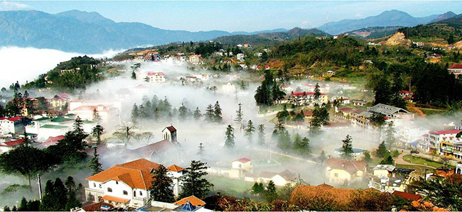 Du lịch Sapa - Cát Cát - Ý Linh Hồ - Lao Chải Tả Van - Hàm Rồng 3 ngày 4 đêm