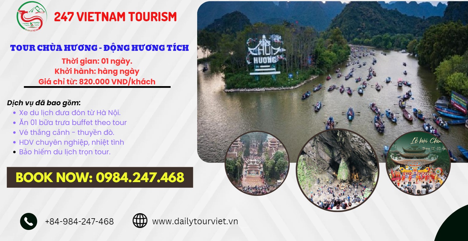 Tour Chùa Hương 1 ngày